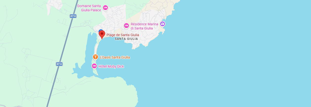 Plage de Santa Giulia